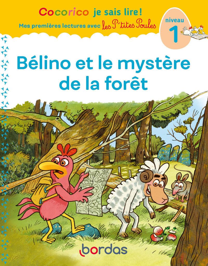 COCORICO JE SAIS LIRE ! 1RES LECTURES - BELINO ET LE MYSTERE DE LA FORET NIVEAU 1