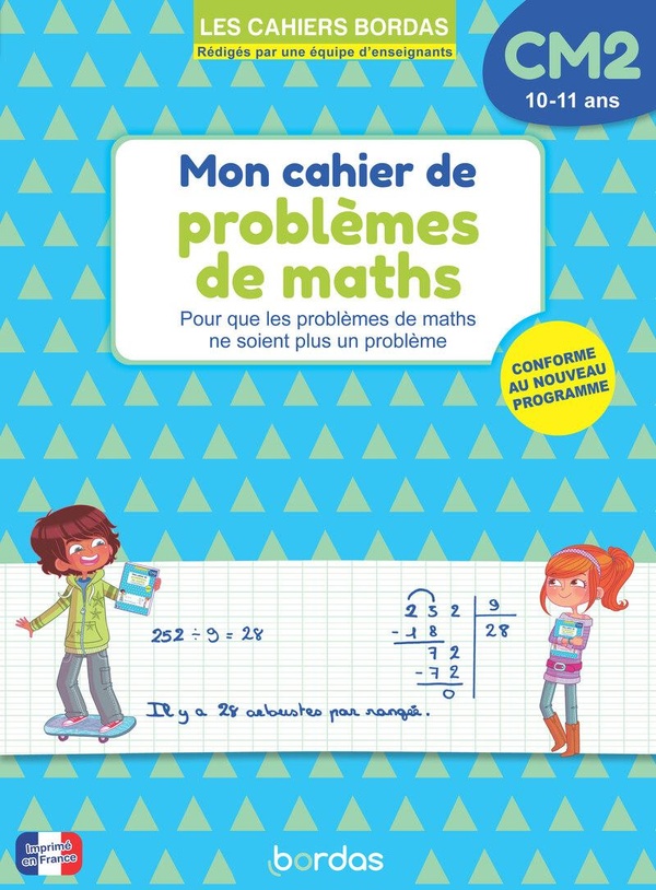 MON CAHIER DE PROBLEMES DE MATHS CM2