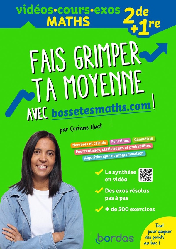 FAIS GRIMPER TA MOYENNE AVEC BOSSETESMATHS.COM !