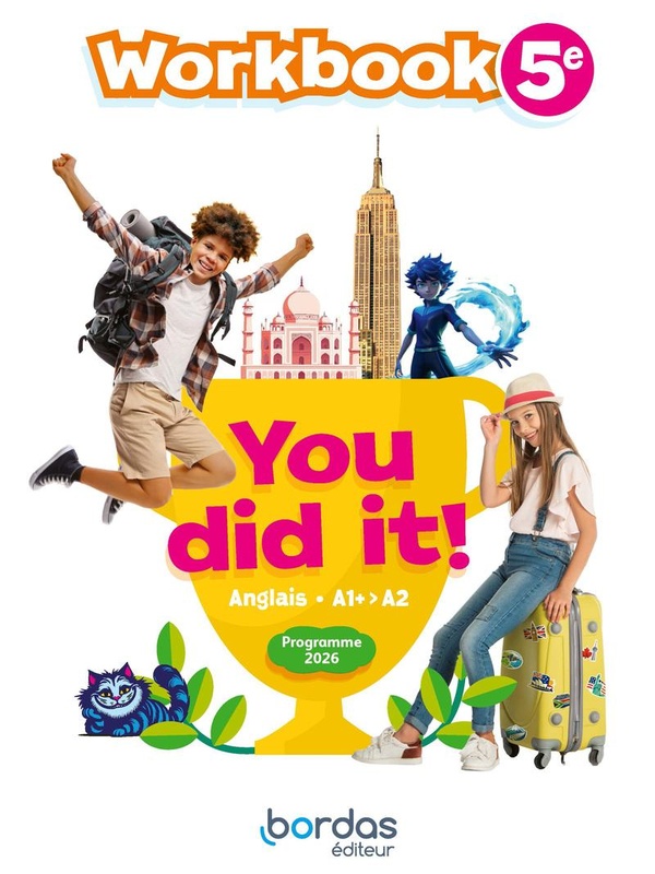 YOU DID IT! - ANGLAIS 5E - 2026 - WORKBOOK - ELEVE