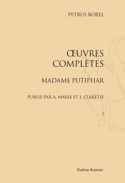 MADAME PUTIPHAR. 2 VOL. (1877)