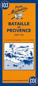 CARTE BATAILLE DE PROVENCE N 103