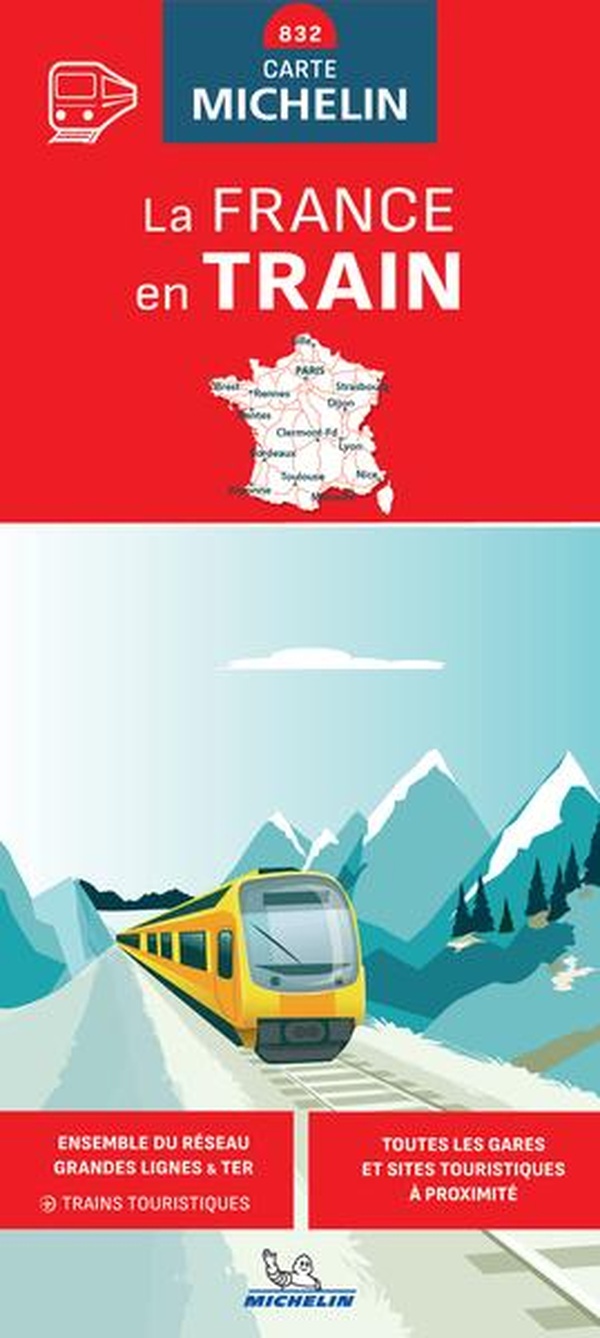 CARTE NATIONALE LA FRANCE EN TRAIN