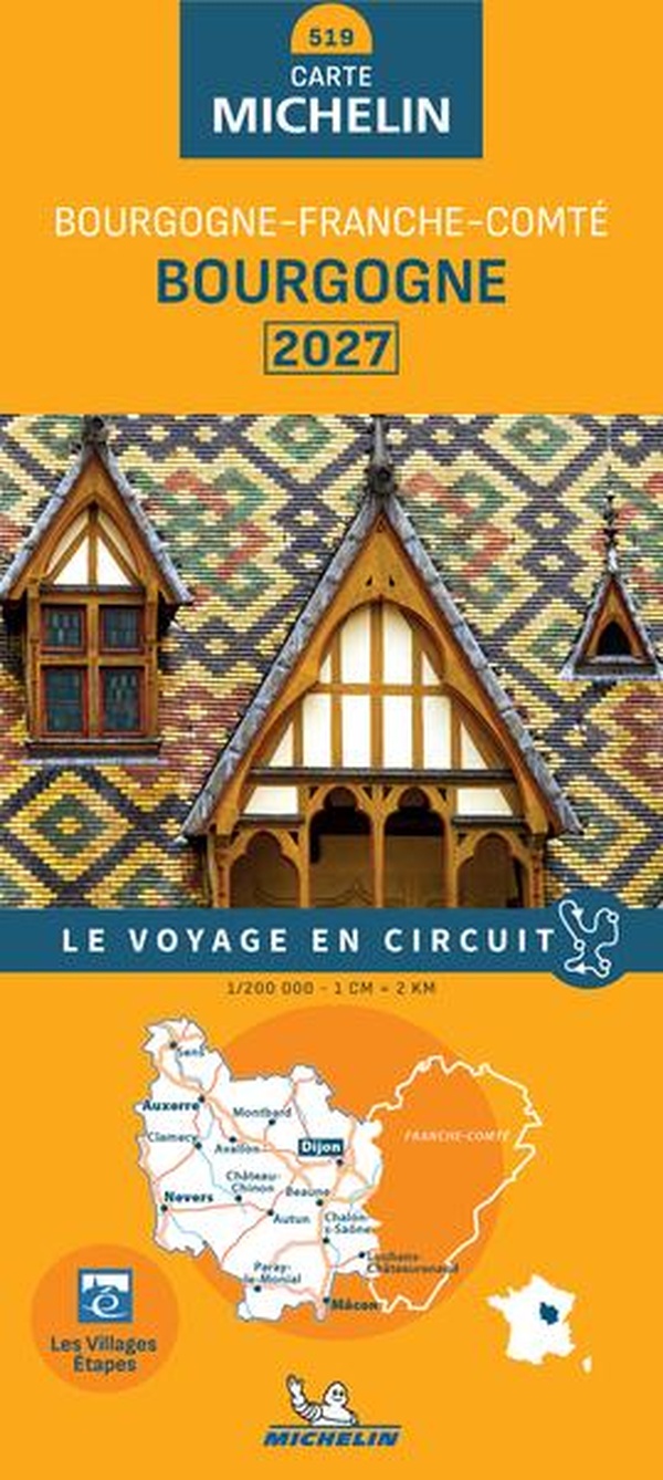 CARTE REGIONALE BOURGOGNE 2027 - BOURGOGNE - FRANCHE-COMTE