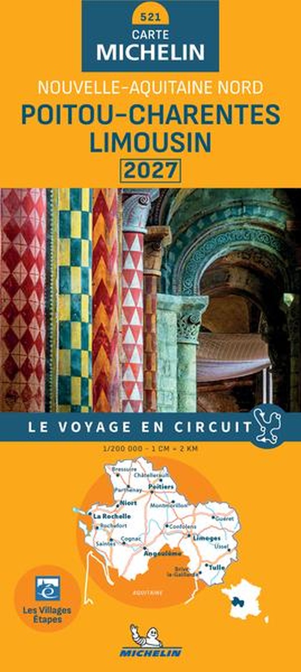 CARTE REGIONALE POITOU-CHARENTES LIMOUSIN 2027 - NOUVELLE-AQUITAINE NORD