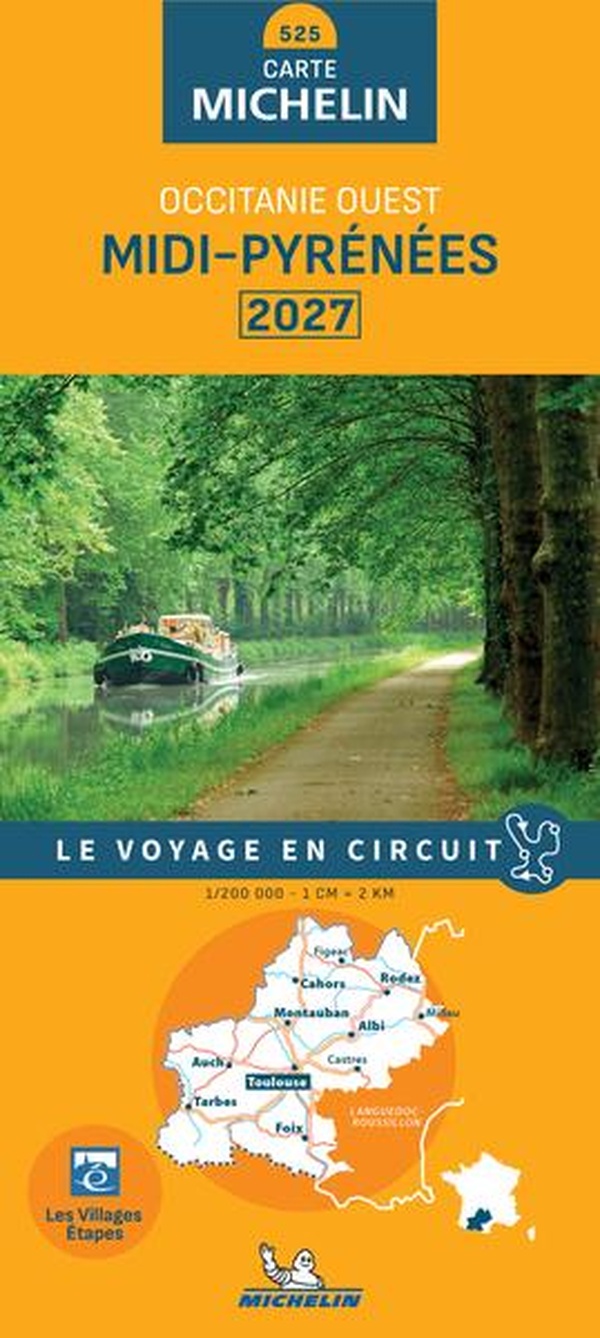 CARTE REGIONALE MIDI-PYRENEES 2027 - OCCITANIE OUEST