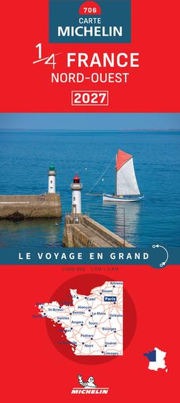 CARTE NATIONALE FRANCE NORD-OUEST 2027