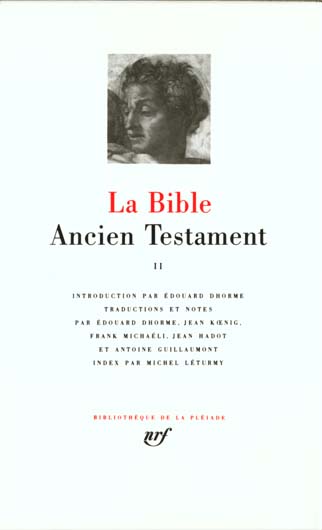 LA BIBLE - VOL02 - ANCIEN TESTAMENT 2