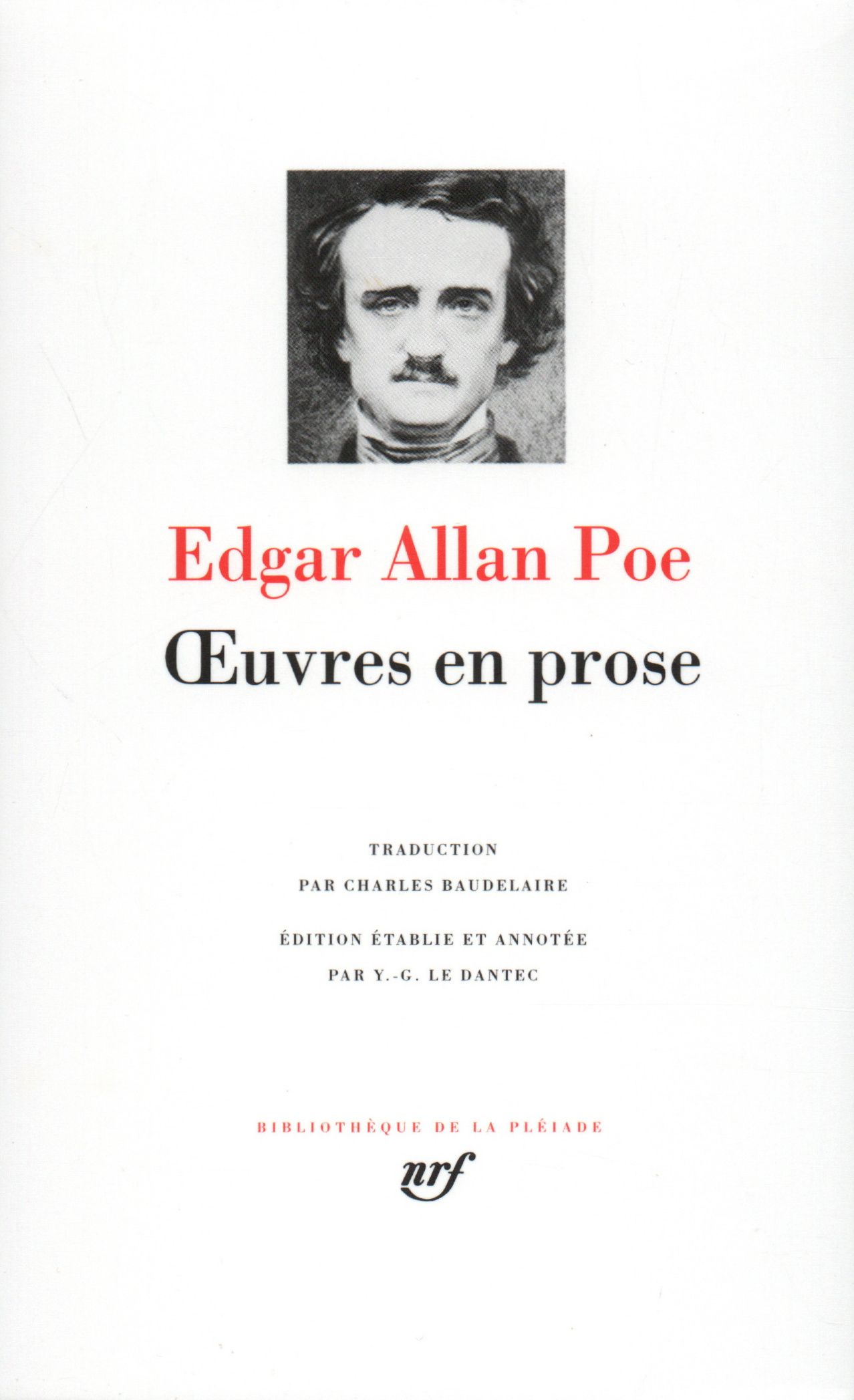 OEUVRES EN PROSE
