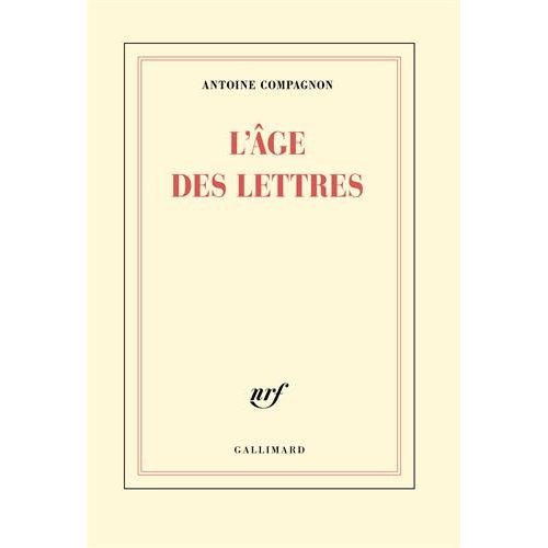 L'AGE DES LETTRES