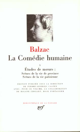 LA COMEDIE HUMAINE - VOL05