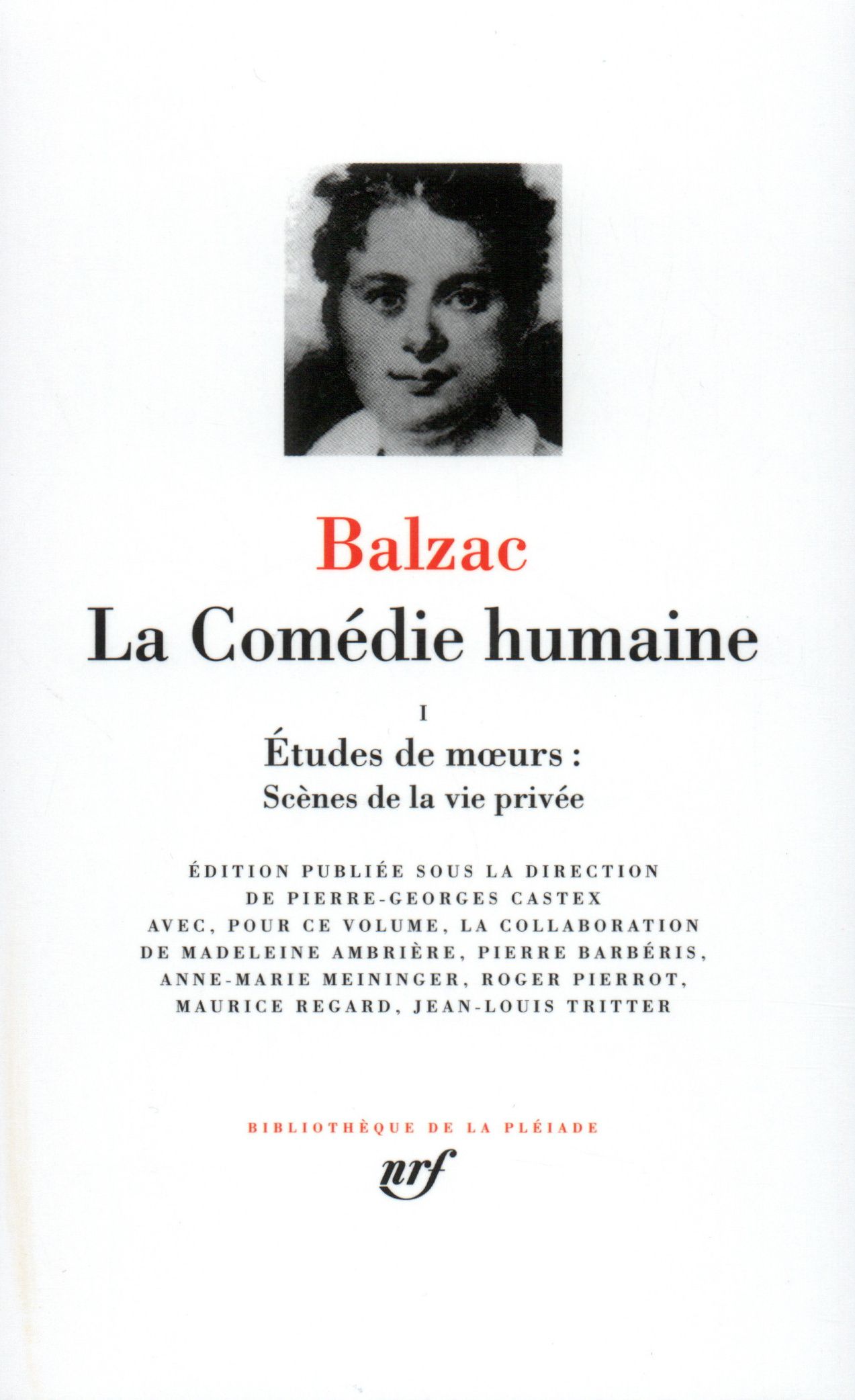 LA COMEDIE HUMAINE - VOL01