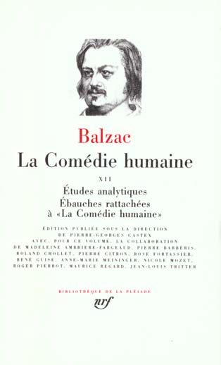 LA COMEDIE HUMAINE (TOME 12)