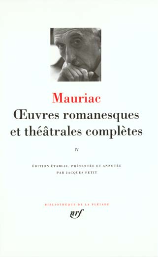 OEUVRES ROMANESQUES ET THEATRALES COMPLETES (TOME 4)