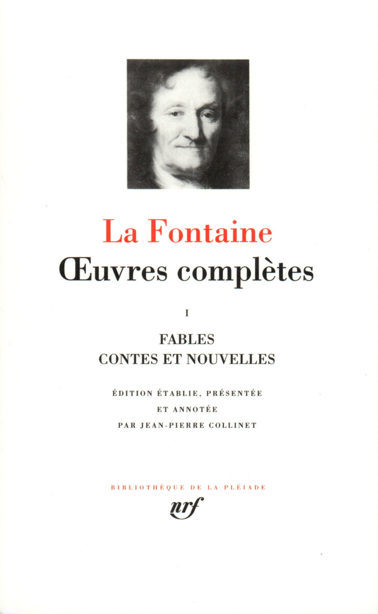 OEUVRES COMPLETES - VOL01 - FABLES - CONTES ET NOUVELLES