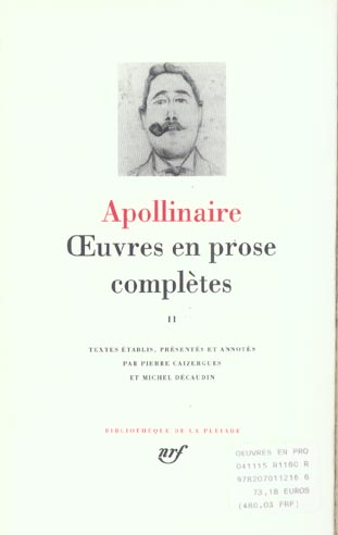 OEUVRES EN PROSE COMPLETES - VOL02