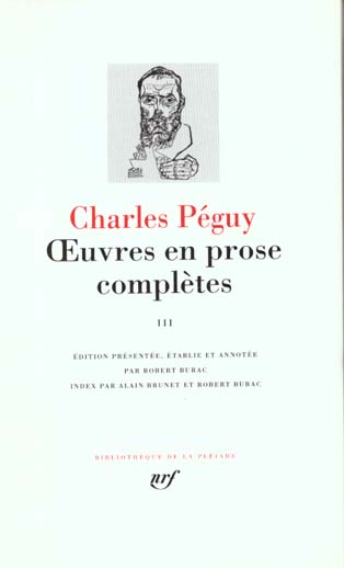 OEUVRES EN PROSE COMPLETES - VOL03 - PERIODE DES 