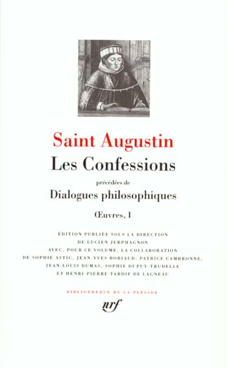 OEUVRES - T448 - LES CONFESSIONS - DIALOGUES PHILOSOPHIQUES