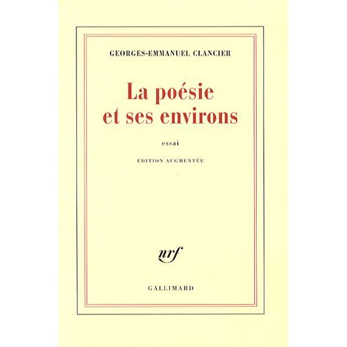 LA POESIE ET SES ENVIRONS