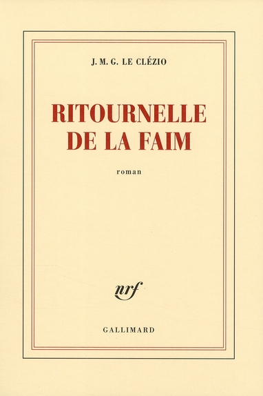 RITOURNELLE DE LA FAIM