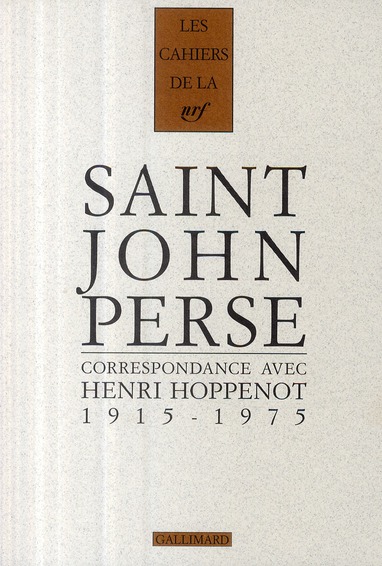 CORRESPONDANCE - (1915-1975)