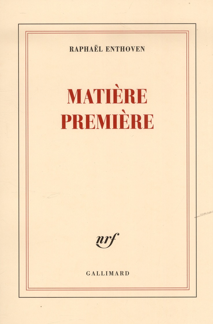 MATIERE PREMIERE