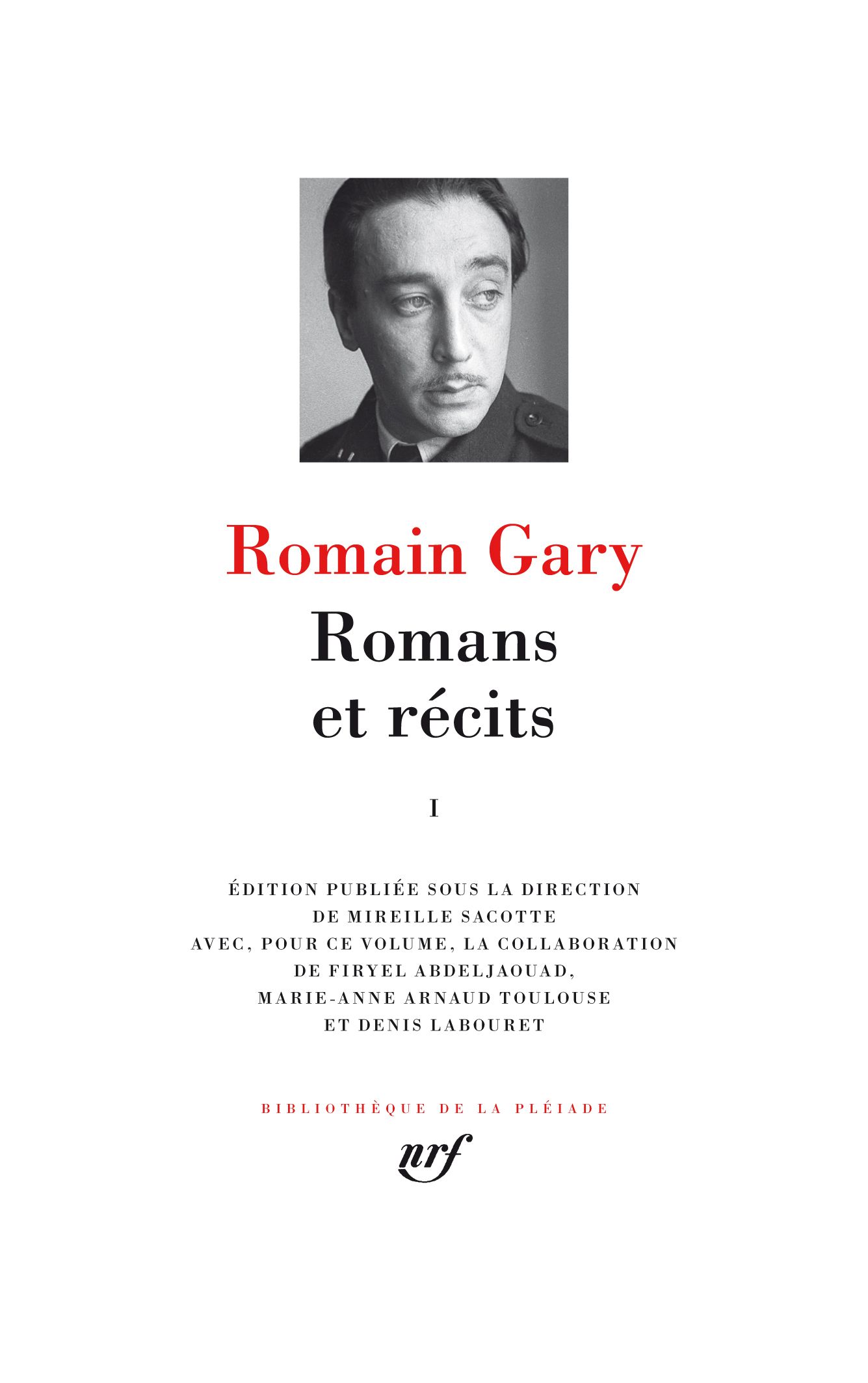 ROMANS ET RECITS - VOL01