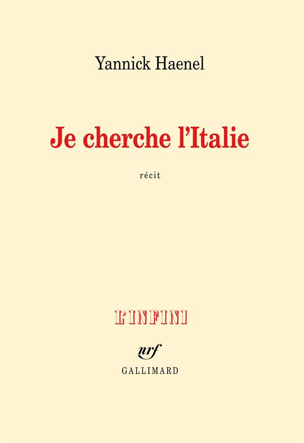 JE CHERCHE L'ITALIE