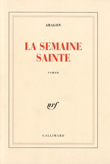 LA SEMAINE SAINTE