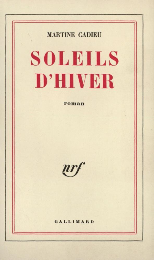 SOLEILS D'HIVER