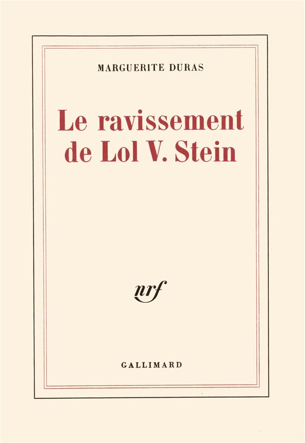 LE RAVISSEMENT DE LOL V. STEIN