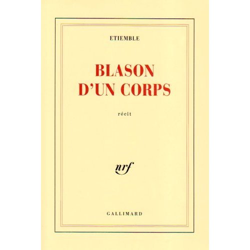 BLASON D'UN CORPS