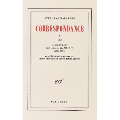 CORRESPONDANCE - VOL05 - 1892