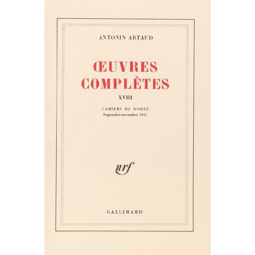 OEUVRES COMPLETES (TOME 18)