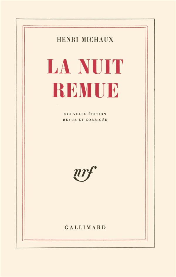 LA NUIT REMUE