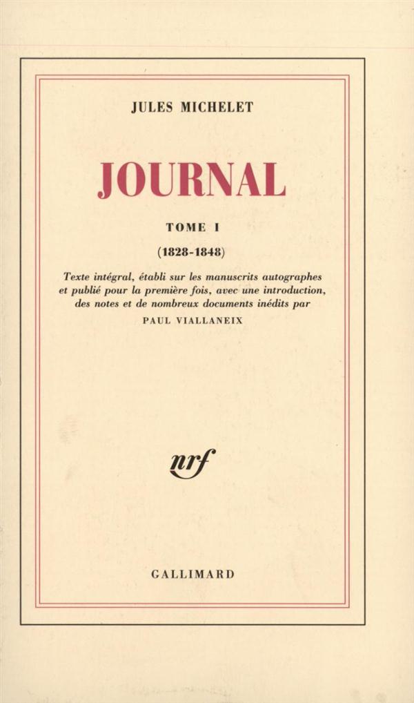 JOURNAL (TOME 1-1828-1848)