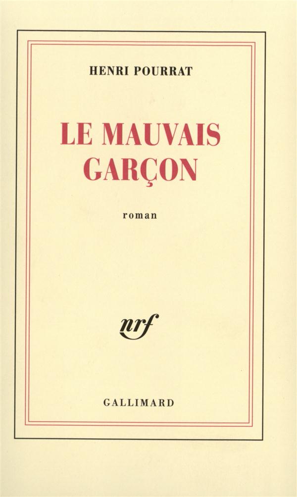 LE MAUVAIS GARCON