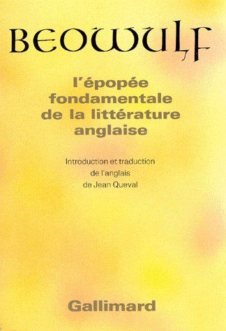 BEOWULF - L'EPOPEE FONDAMENTALE DE LA LITTERATURE ANGLAISE