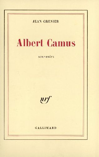 ALBERT CAMUS - SOUVENIRS