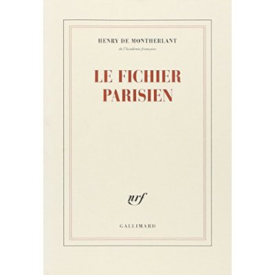 LE FICHIER PARISIEN
