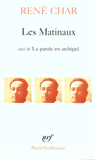 LES MATINAUX / LA PAROLE EN ARCHIPEL