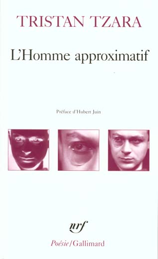 L'HOMME APPROXIMATIF - (1925-1930)