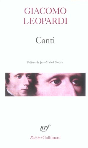CANTI - OEUVRES MORALES (CHOIX)