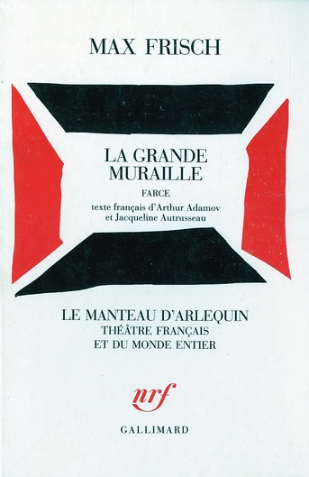 LA GRANDE MURAILLE - FARCE