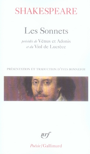 LES SONNETS/VENUS ET ADONIS/VIOL DE LUCRECE
