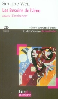 LES BESOINS DE L'AME