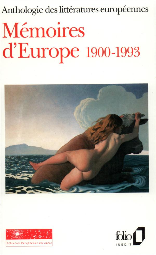 MEMOIRES D'EUROPE - 1900-1993