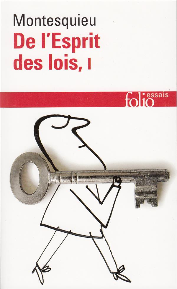 DE L'ESPRIT DES LOIS - VOL01