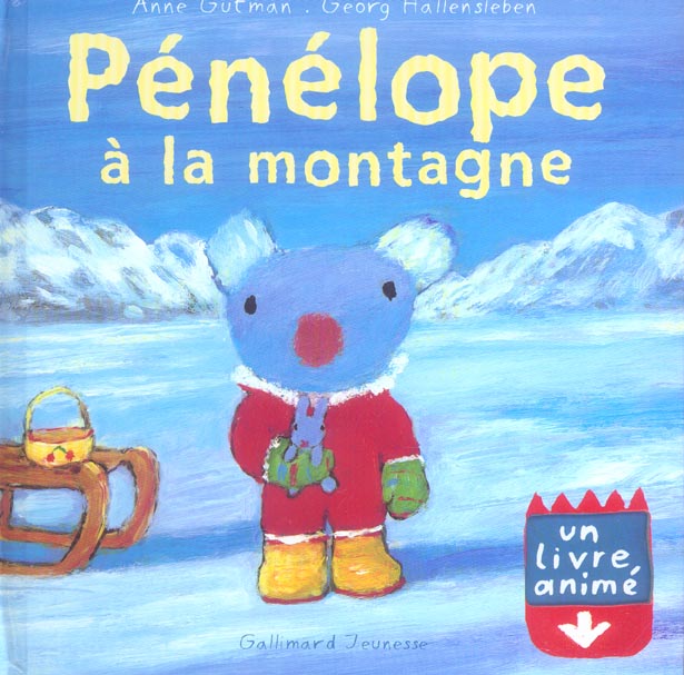 PENELOPE A LA MONTAGNE - UN LIVRE ANIME