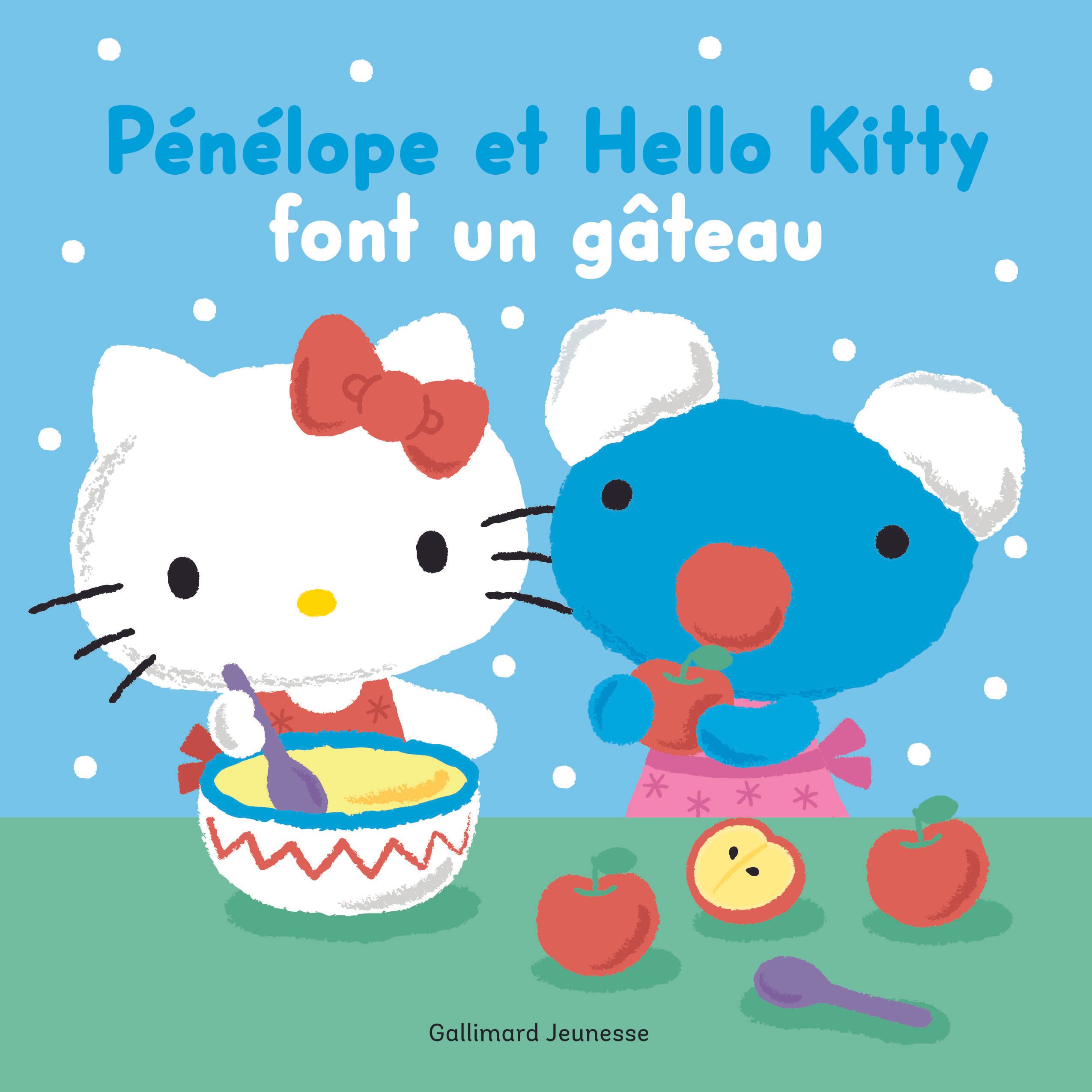PENELOPE ET HELLO KITTY FONT UN GATEAU